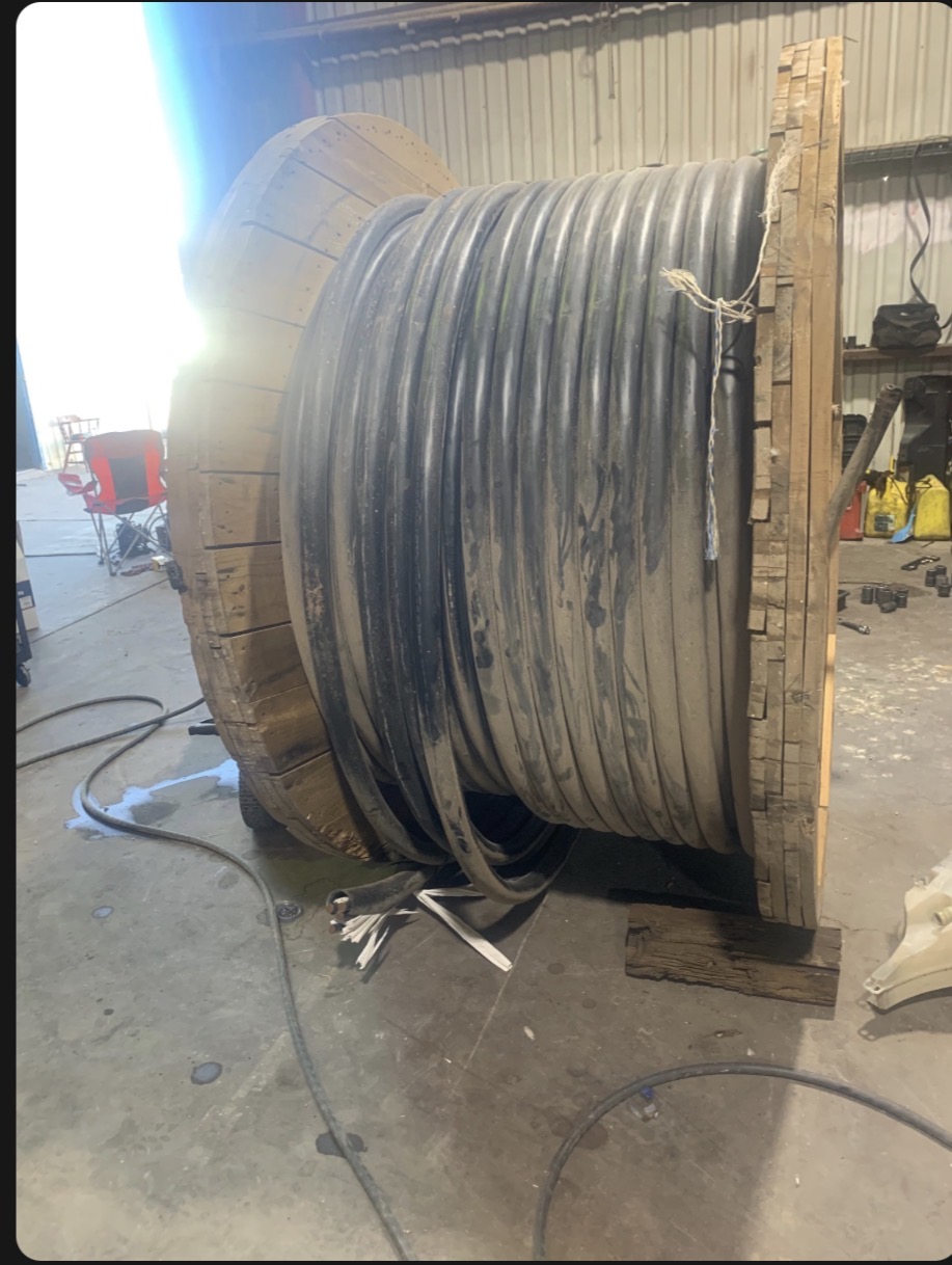 3+ Semi Loads of Large Cable